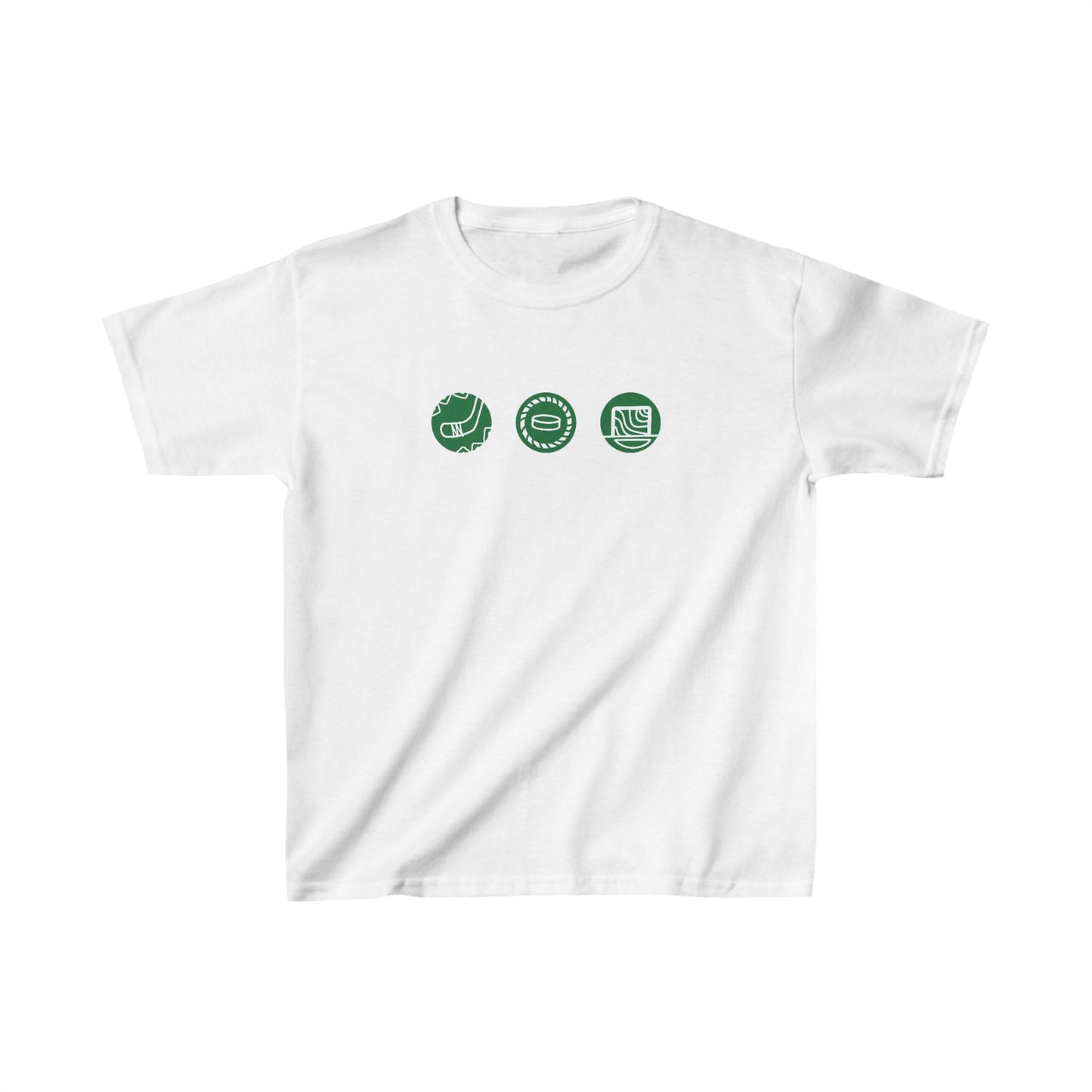 Basics Green - Kids Short Sleeve T-Shirt