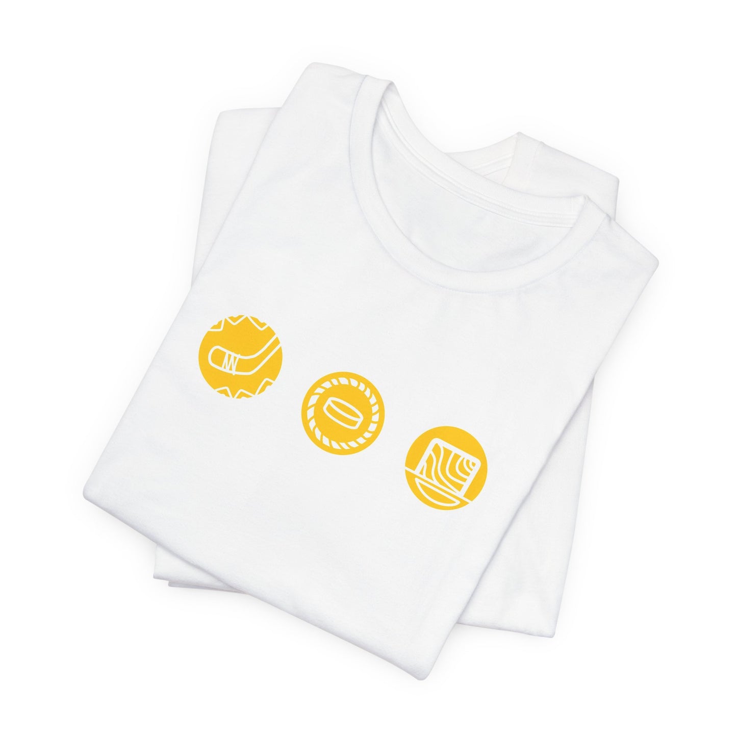 Basics Yellow - Short Sleeve T-Shirt